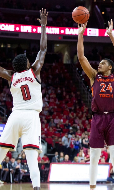 No. 12 Virginia Tech beats No. 23 NC State 47-24